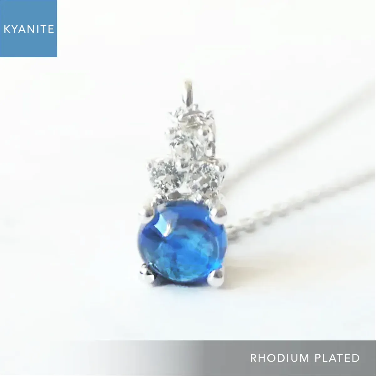 【希少】美品 R.ALAGAN ララガン ネックレス ストーン カイヤナイト 青 カイヤナイト ネックレス（ラウンド）ネパール産・非加熱｜SMUK