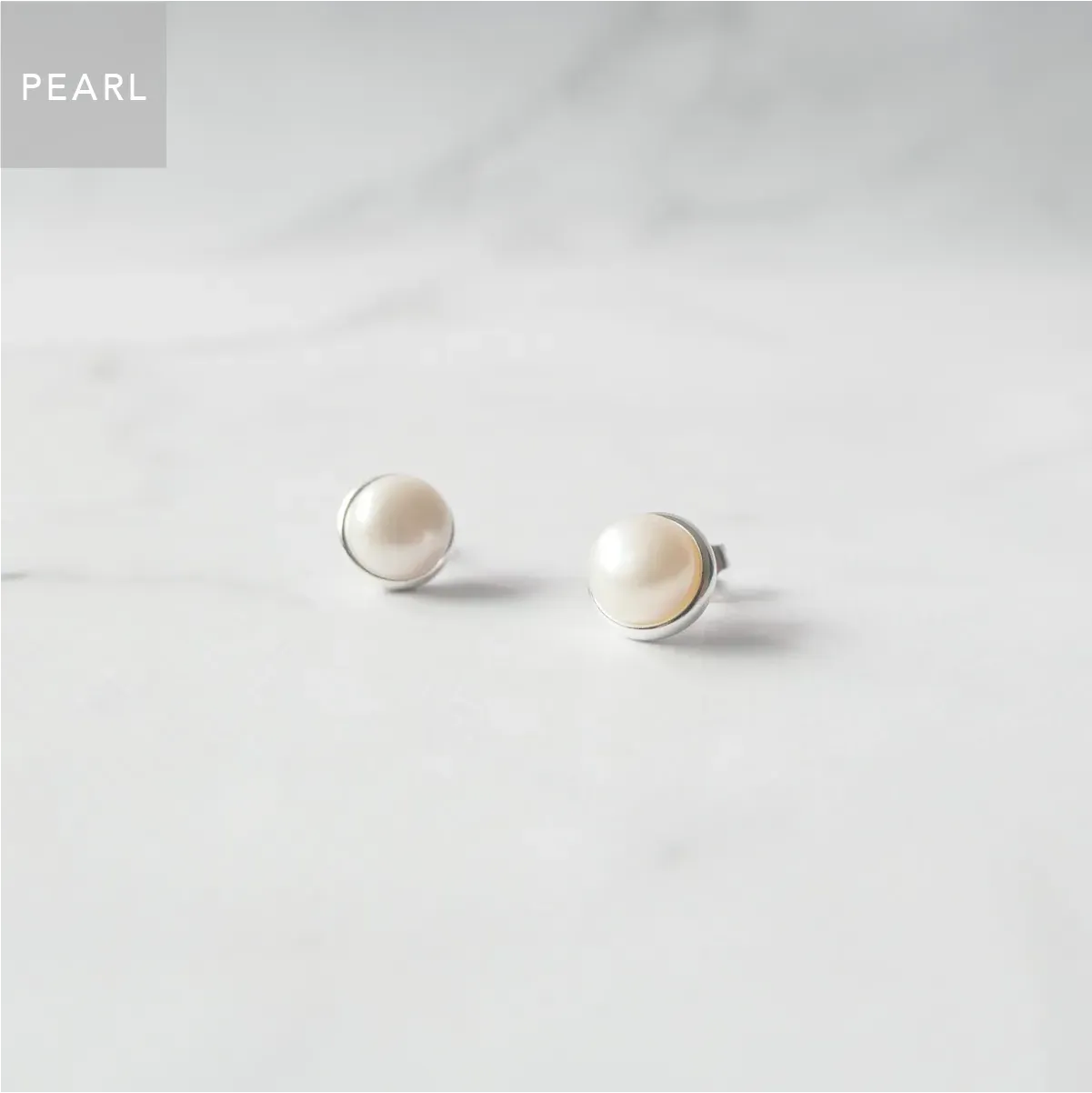 パール スタッドピアス（シルバー925）| SMUK公式通販