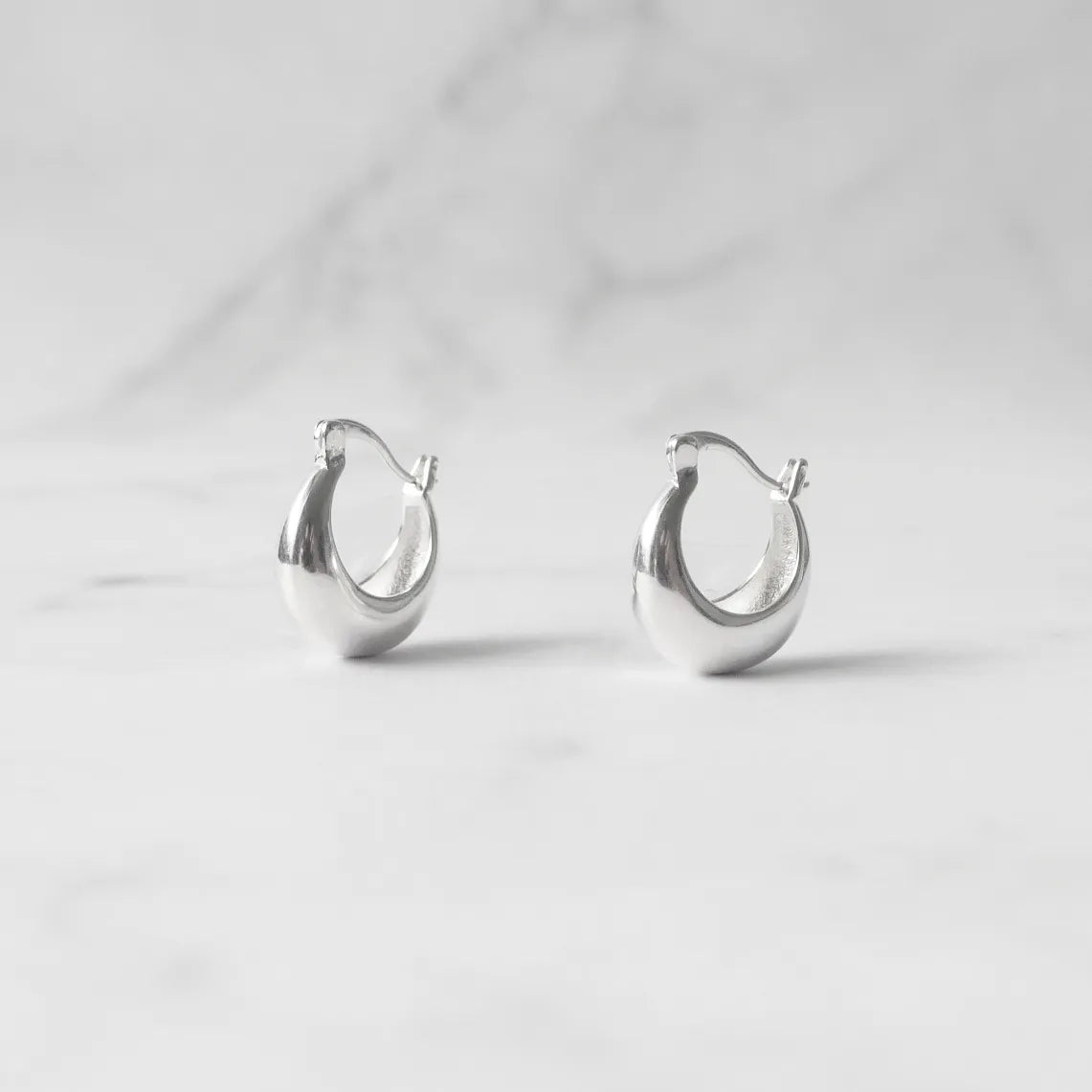 ぷっくり フープピアス（シルバー925）| SMUK公式通販