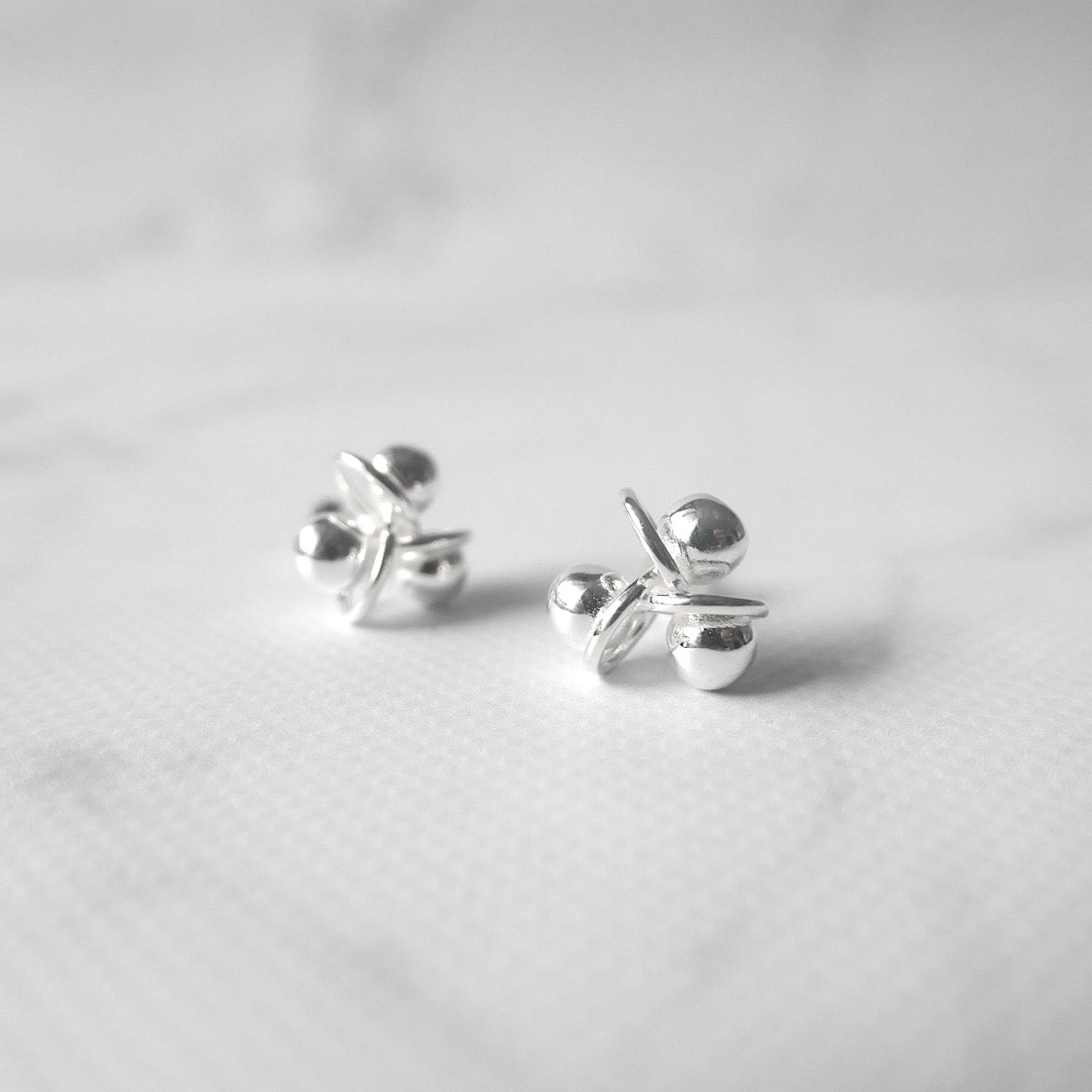 【SE240805】Sterling Silver Stud Earrings