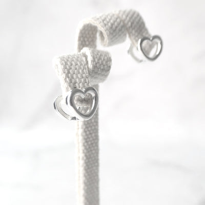 【SE240206】Sterling Silver Huggie Earrings