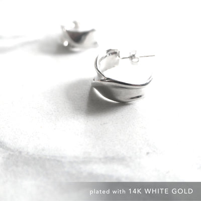 【CS191036】Sterling Silver Hoop Earrings