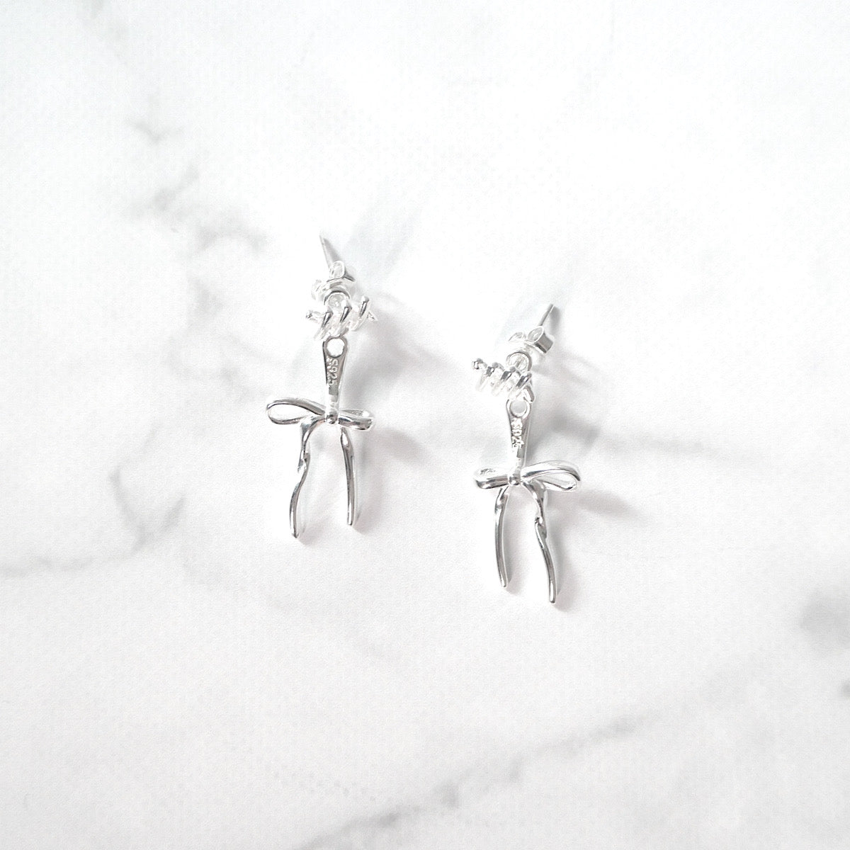 【SE240205】Sterling Silver Dangle Earrings