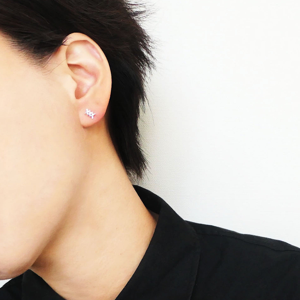 【SE240205】Sterling Silver Dangle Earrings