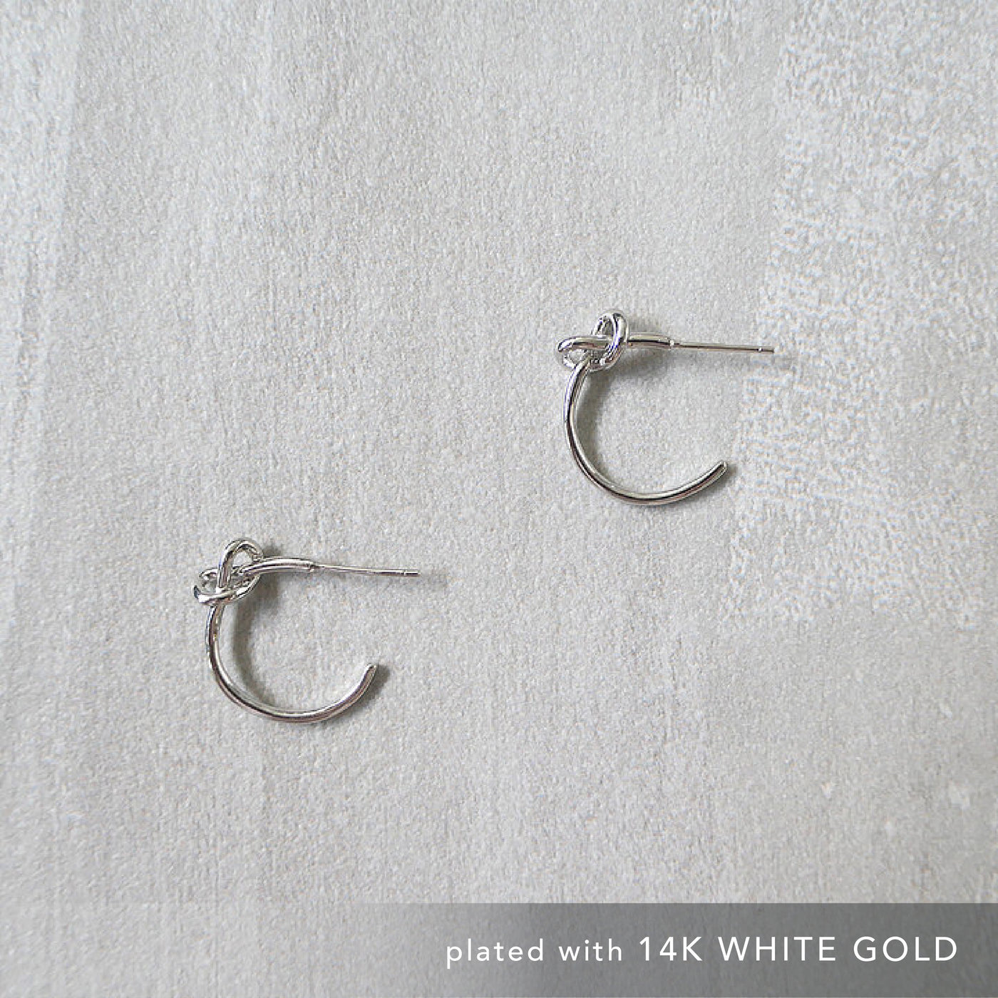 【CS200201】Sterling Silver Hoop Earrings