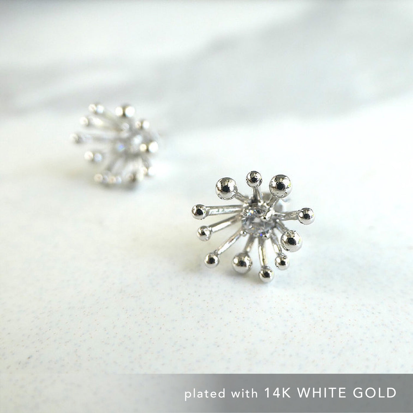 【CS191116】Sterling Silver Stud Earrings