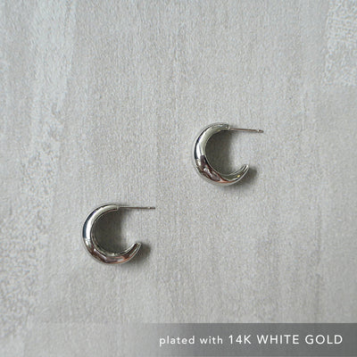 【CS200211】Sterling Silver Hoop Earrings