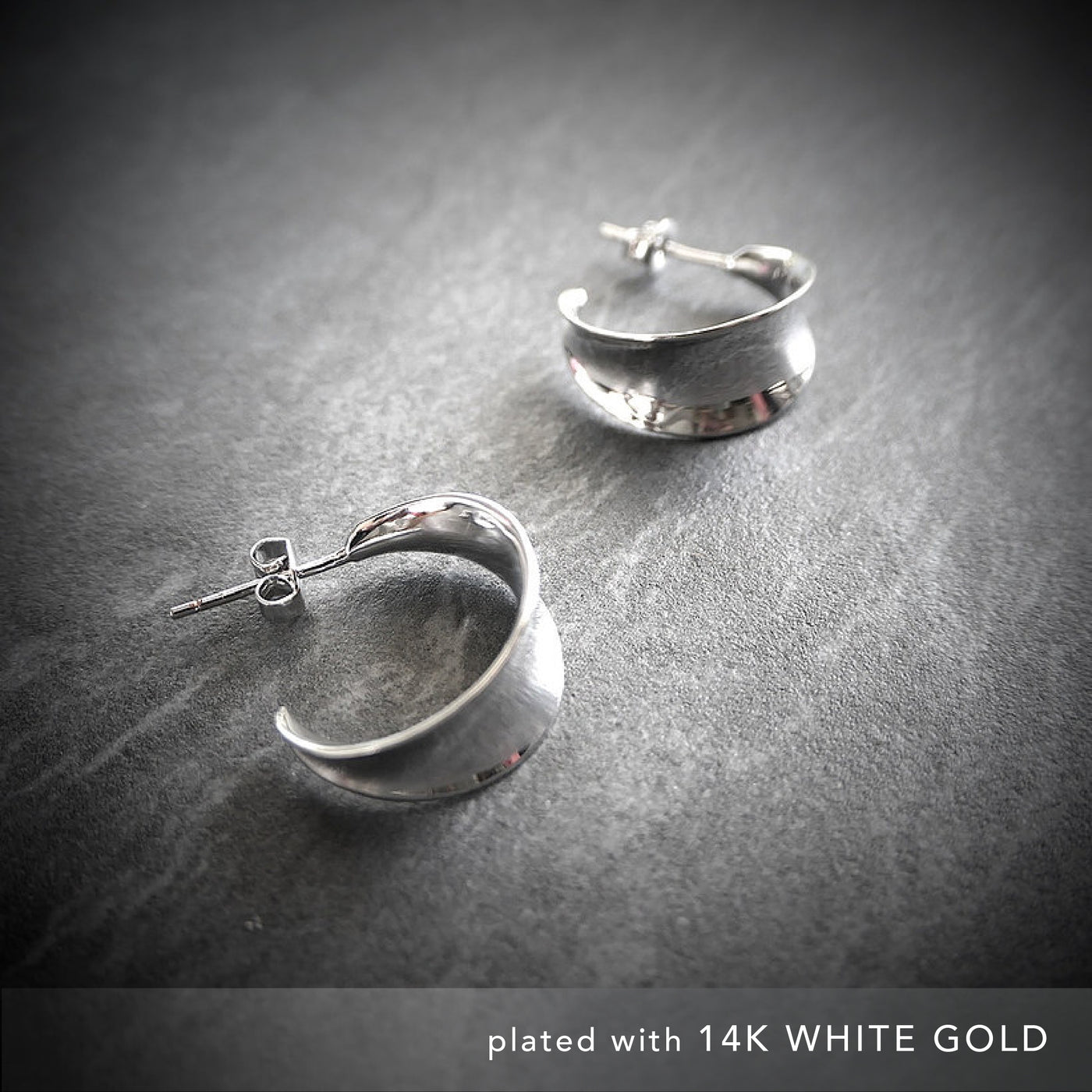 【CS191202】Sterling Silver Hoop Earrings