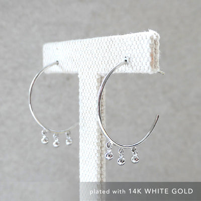 【CS200108】Sterling Silver Dangle Earrings