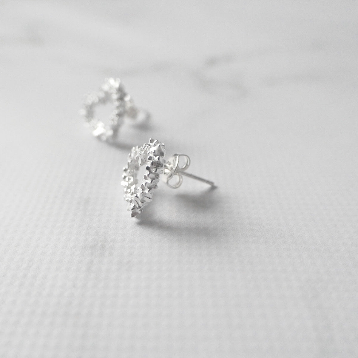 【SE240806】Sterling Silver Stud Earrings