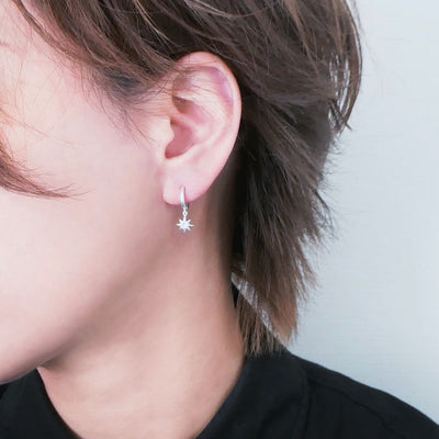 【SE240601】Sterling Silver Dangle Earrings