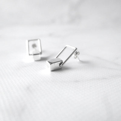 【SE240807】Sterling Silver Stud Earrings