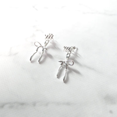 【SE240205】Sterling Silver Dangle Earrings