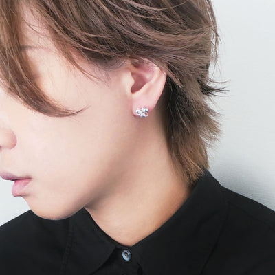 【SE240805】Sterling Silver Stud Earrings