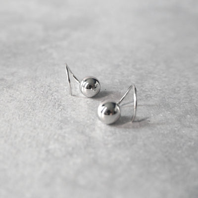 【SE240215】 Sterling Silver Threaded Earrings