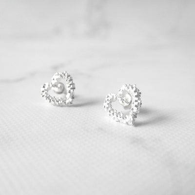 【SE240806】Sterling Silver Stud Earrings