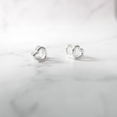 【SE240206】Sterling Silver Huggie Earrings