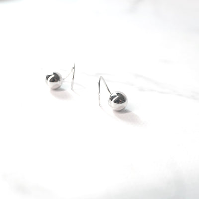 【SE240215】 Sterling Silver Threaded Earrings