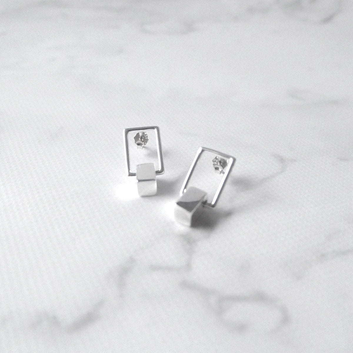 【SE240807】Sterling Silver Stud Earrings