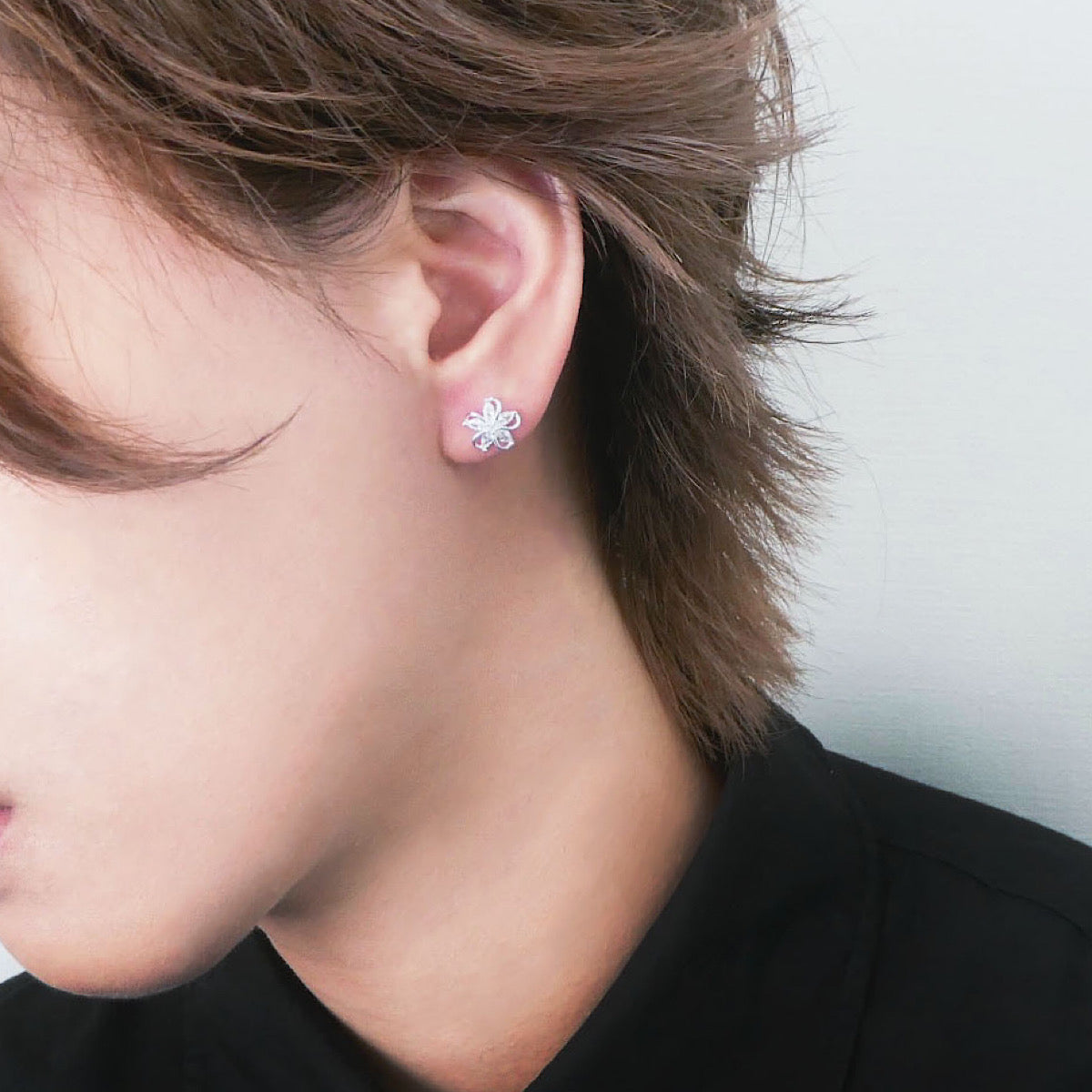 【SE240804】Sterling Silver Stud Earrings