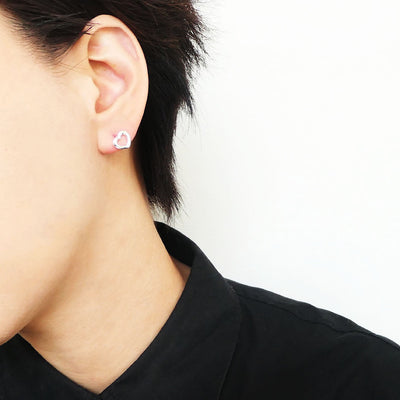 【SE240206】Sterling Silver Huggie Earrings