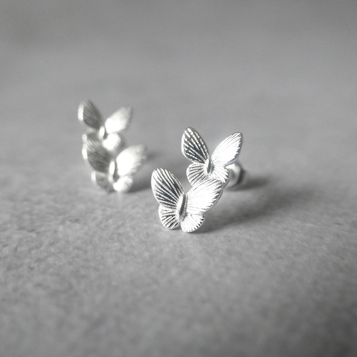 【SE240813】Sterling Silver Stud Earrings