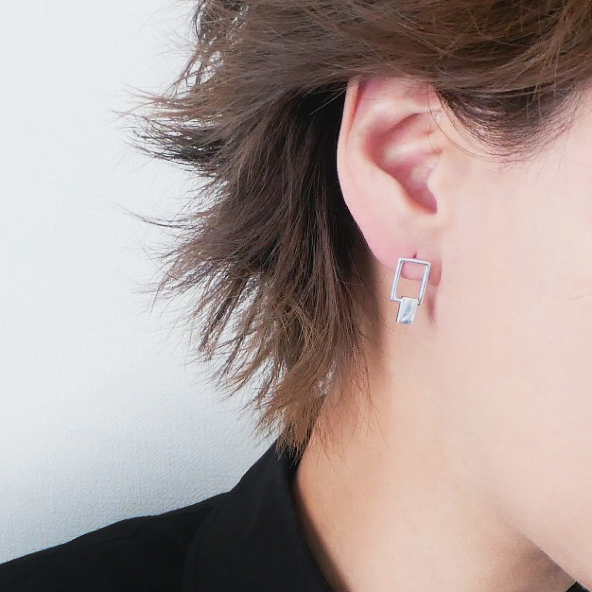 【SE240807】Sterling Silver Stud Earrings