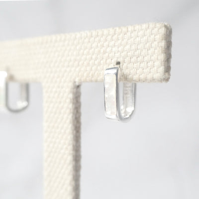 【SE240809】Sterling Silver Hoop Earrings