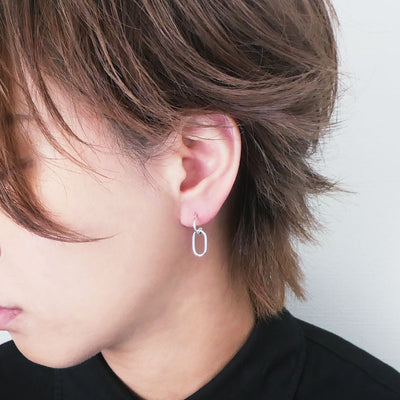 【SE240808】Sterling Silver Dangle Earrings