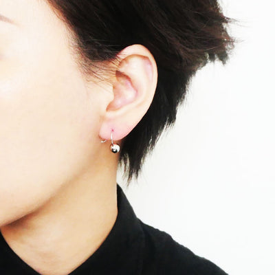 【SE240215】 Sterling Silver Threaded Earrings