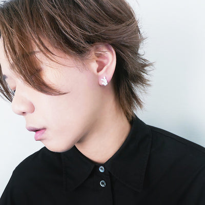 【SE240813】Sterling Silver Stud Earrings