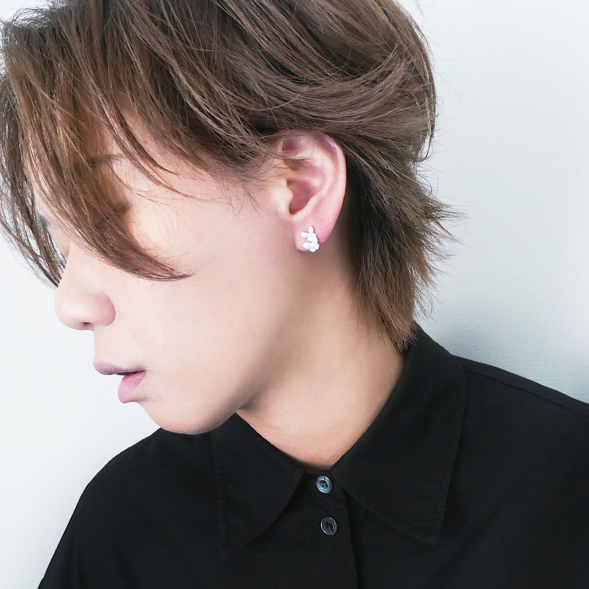 【SE240813】Sterling Silver Stud Earrings