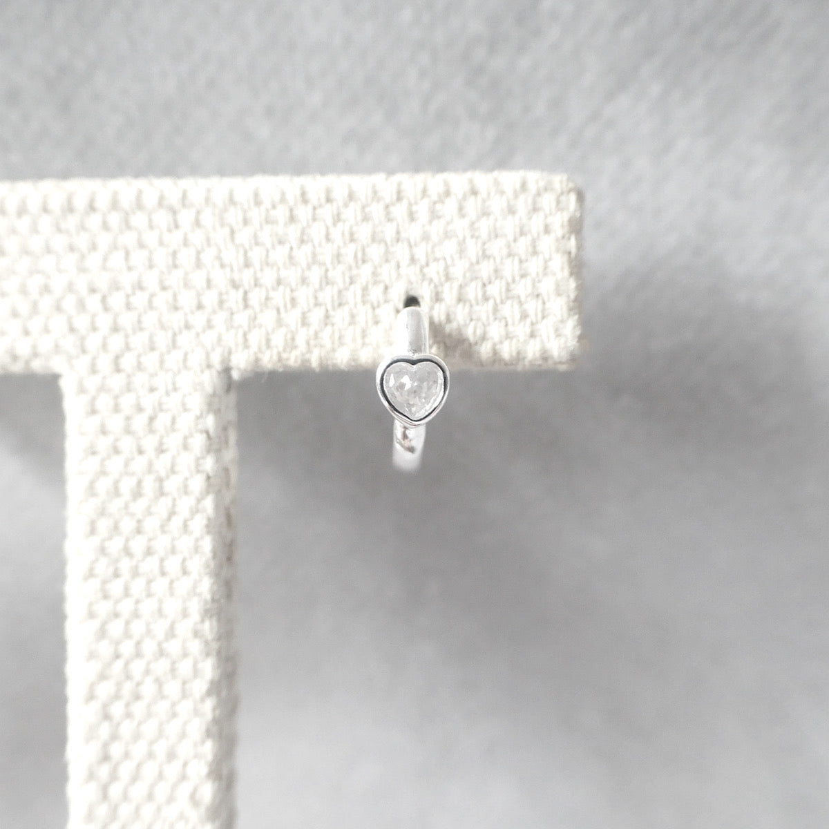 【SE240602】Sterling Silver Huggie Earrings