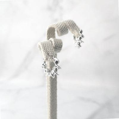 【SE240203】Sterling Silver Hoop Earrings