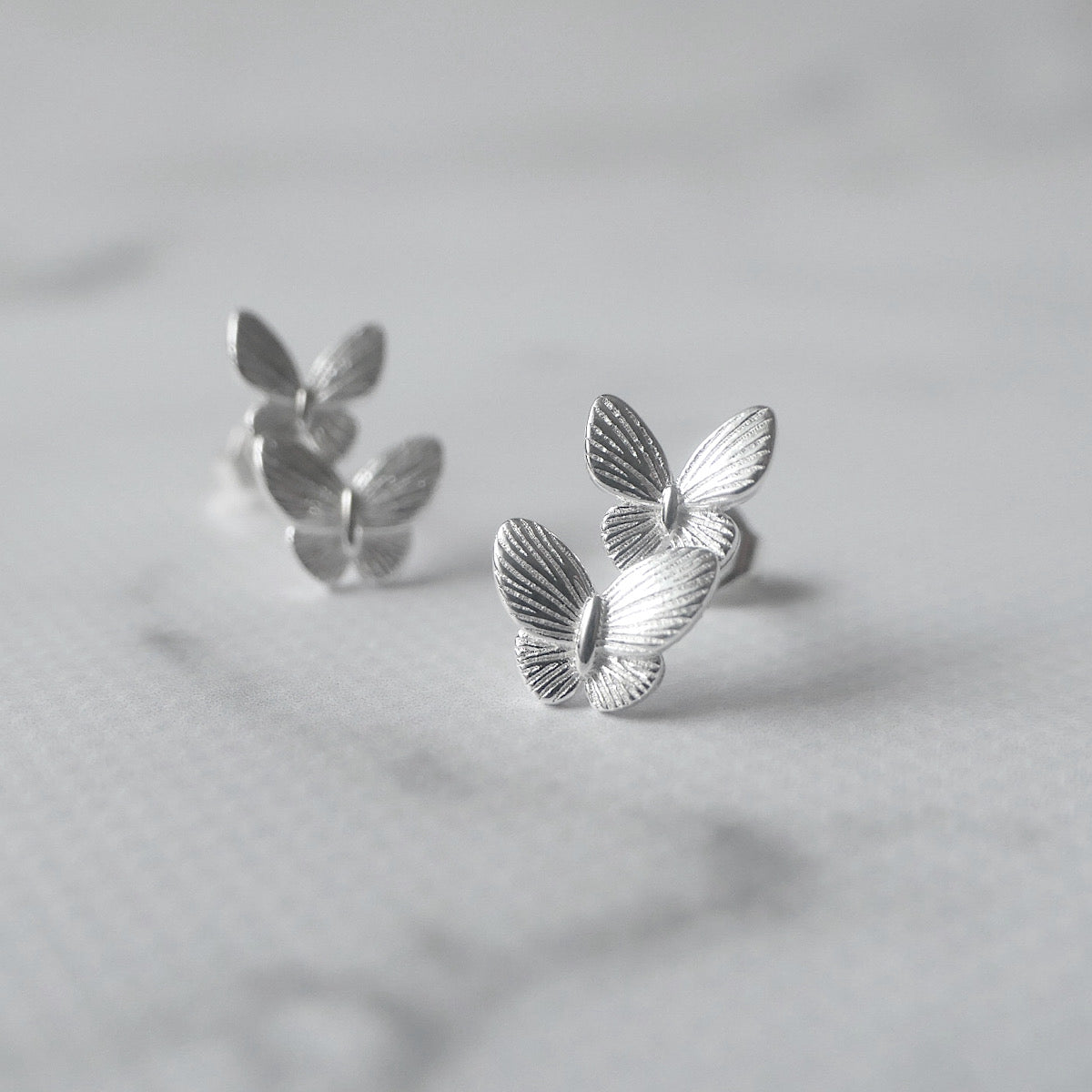 【SE240813】Sterling Silver Stud Earrings