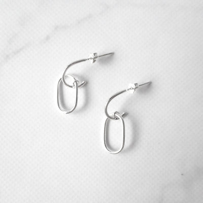 【SE240808】Sterling Silver Dangle Earrings