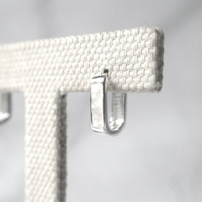 【SE240809】Sterling Silver Hoop Earrings