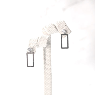 【SE240214】 Sterling Silver Dangle Earrings