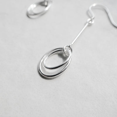 【SE230909】Sterling Silver Dangle Earrings