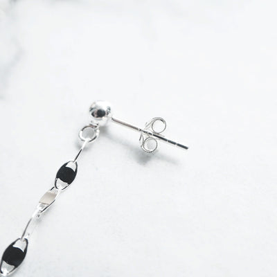 【SE230905】Sterling Silver Dangle Earrings