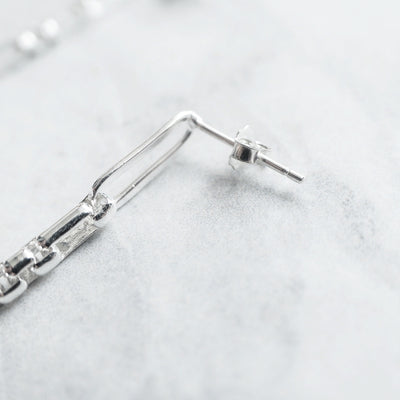 【SE230904】Sterling Silver Dangle Earrings