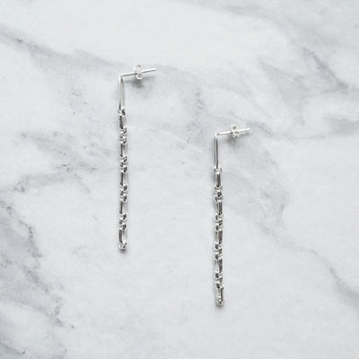 【SE230904】Sterling Silver Dangle Earrings