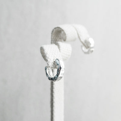 【SE230902】Sterling Silver Huggie Earrings