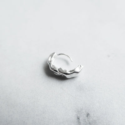 【SE230902】Sterling Silver Huggie Earrings