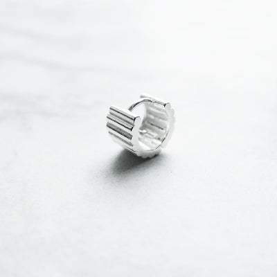 【SE230901】Sterling Silver Huggie Earrings