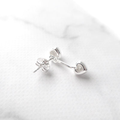 【SE250109】Sterling Silver 2WAY Stud | Dangle Earrings