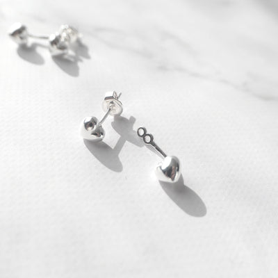 【SE250109】Sterling Silver 2WAY Stud | Dangle Earrings