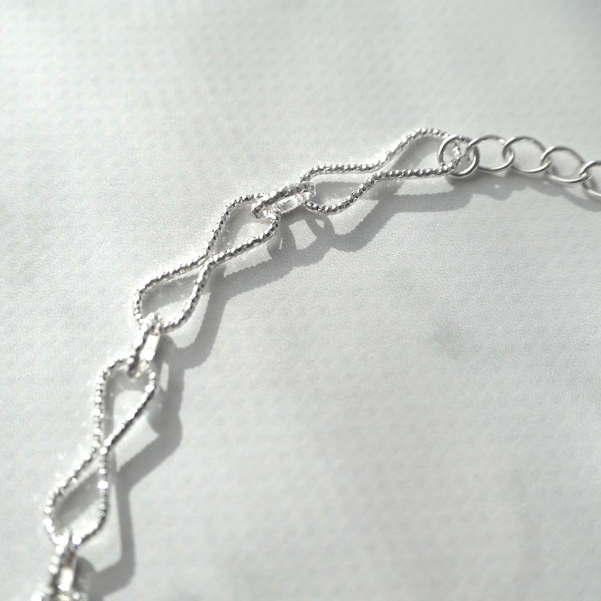 【SB250104】 Sterling Silver Chain Bracelet