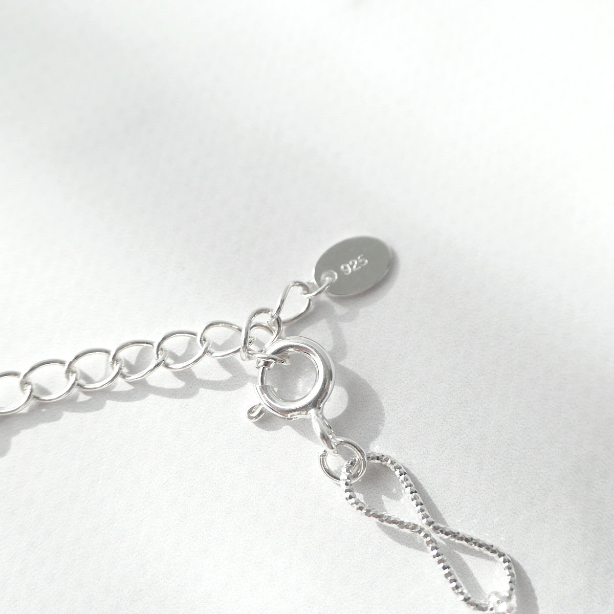 【SB250104】 Sterling Silver Chain Bracelet