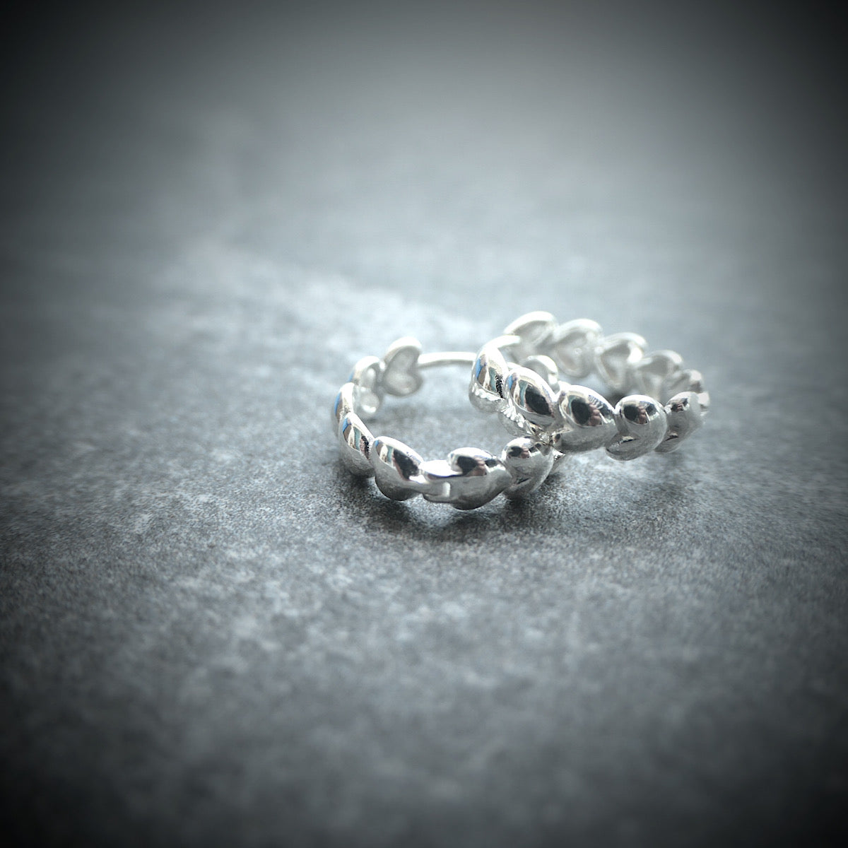 【SE230602】Sterling Silver Hoop Earrings
